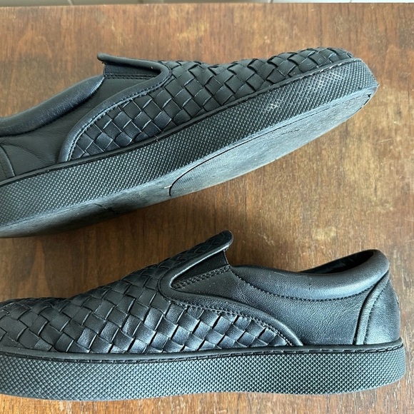 Bottega Veneta Men\'s Black Slip-On Shoes
Size 42/ US 9 main image 16